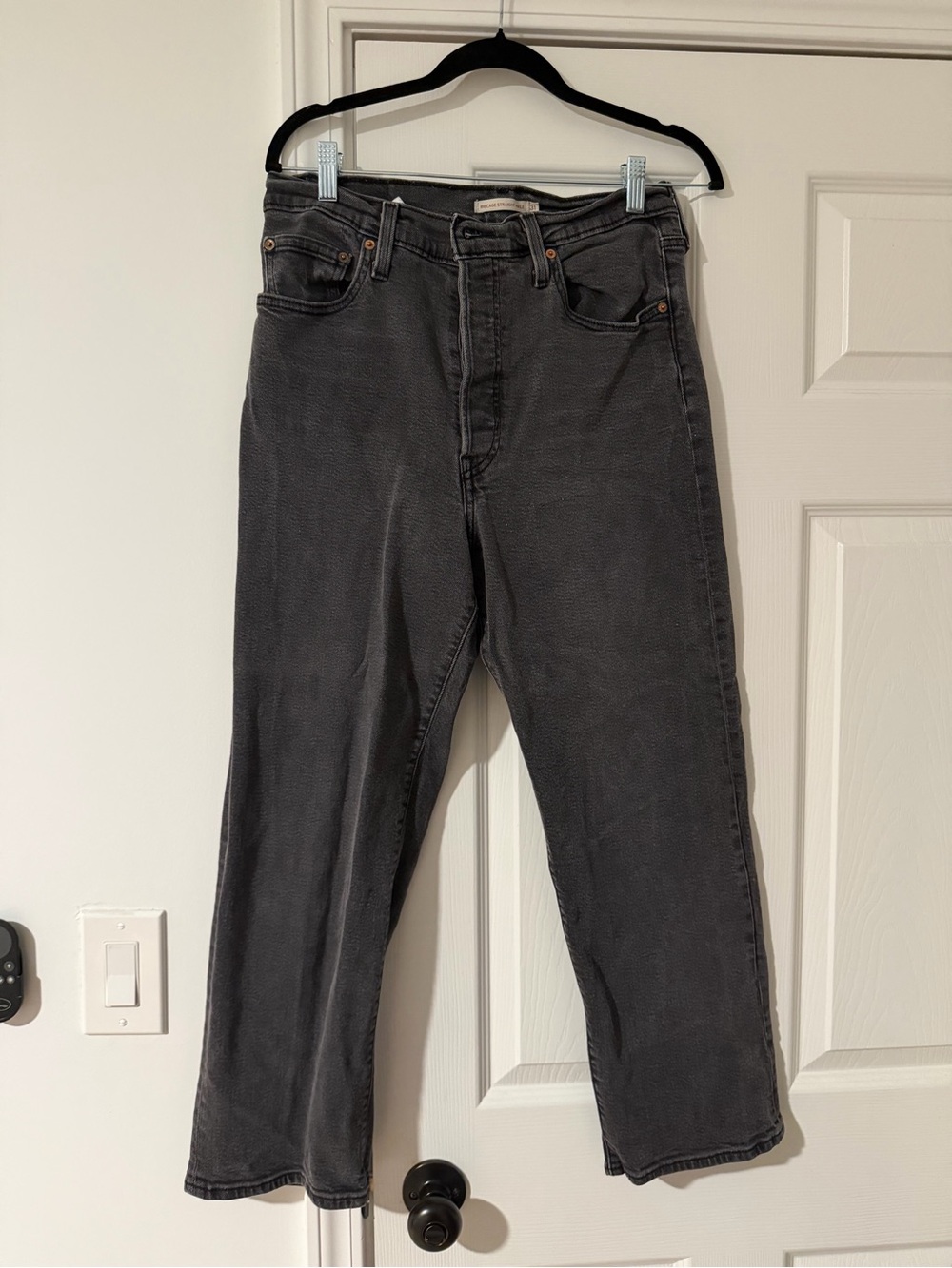 Women’s Levi’s Ribcage Straight-Leg Jeans